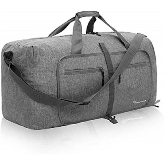 Travel Duffle Bag for Men - Foldable Duffel Bag with Shoes Compartment - Picture 7 of 7